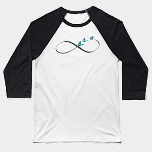 infinity butterflies Baseball T-Shirt